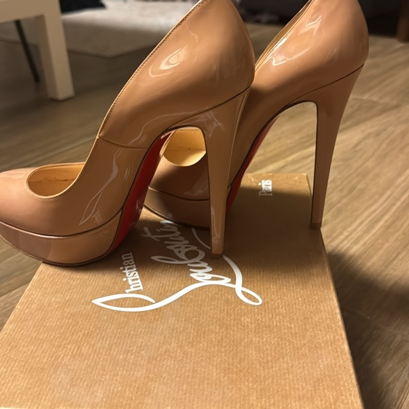 Christian Louboutin Patent Leather Platform Heels size 38 - Picture 8 of 8